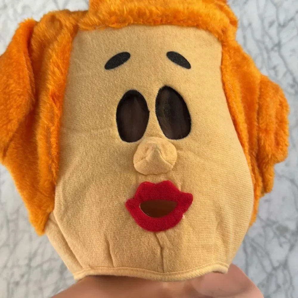 Wilma Flintstone full-head mask from the 1990s